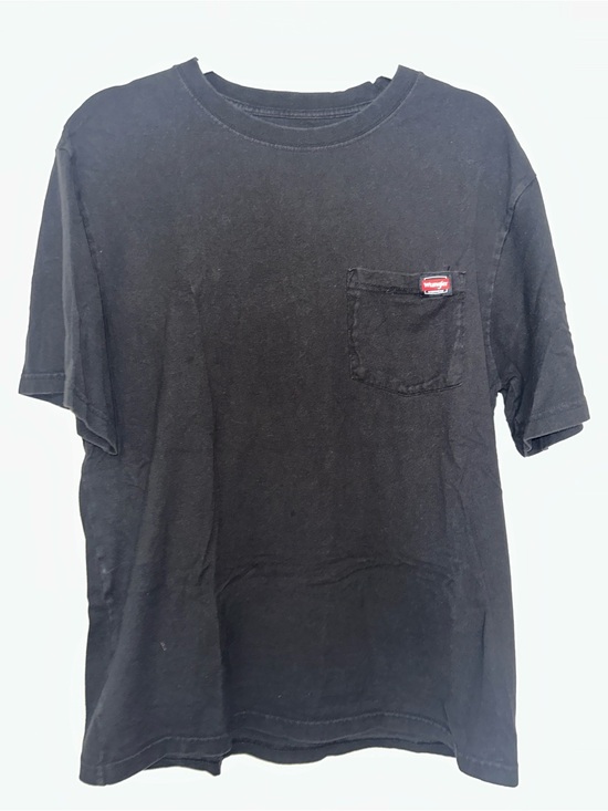 Wrangler Other - Wrangler Black Short-Sleeve Pocket Tee